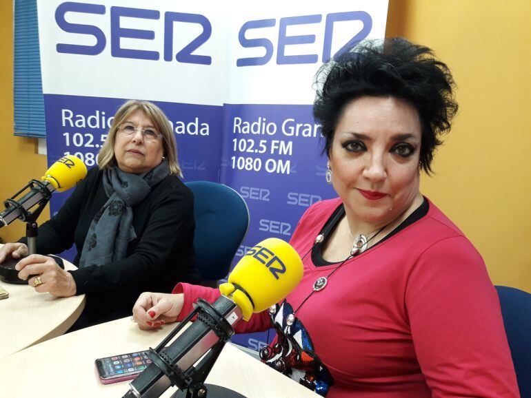 Representantes de la Plataforma 8 de marzo visitan Radio Granada