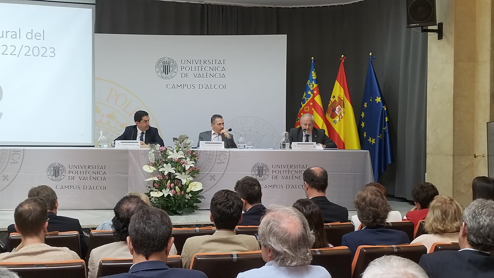 Acto apertura curso académico del campus d&#039;Alcoi de la UPV