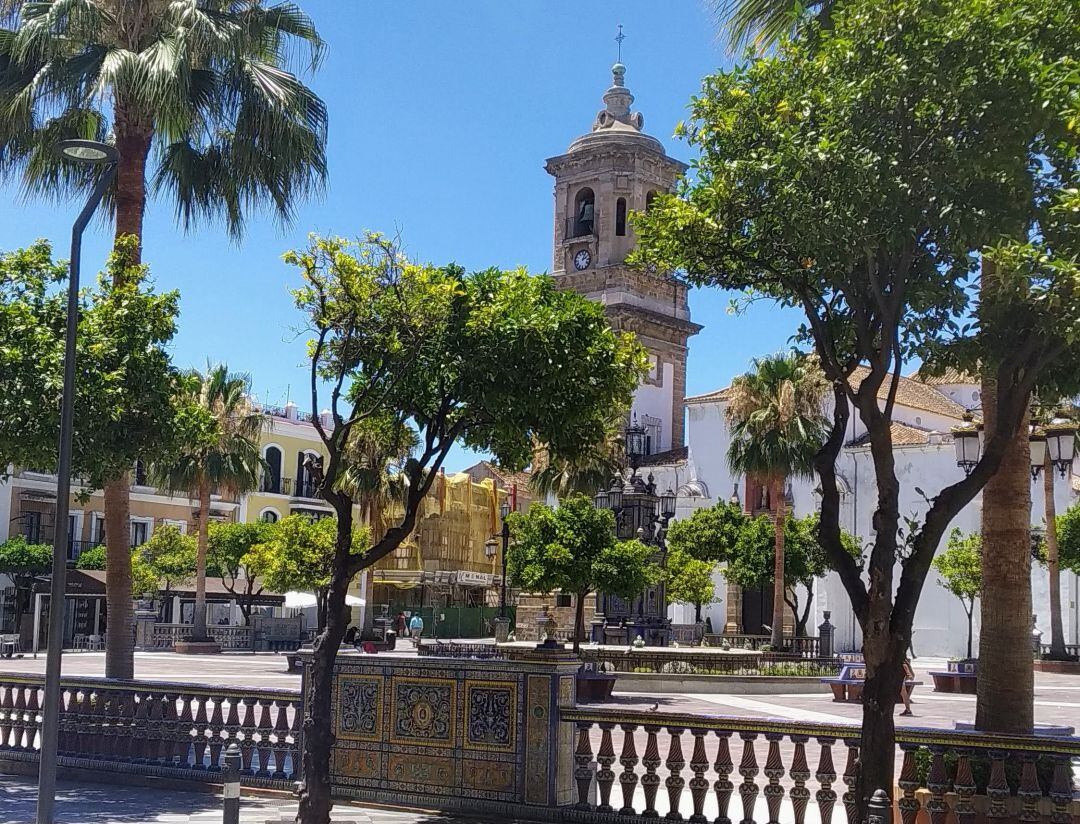 Plaza alta de Algeciras.