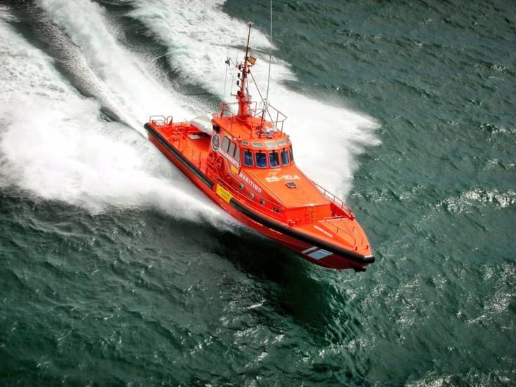 Una embarcación de Salvamento
