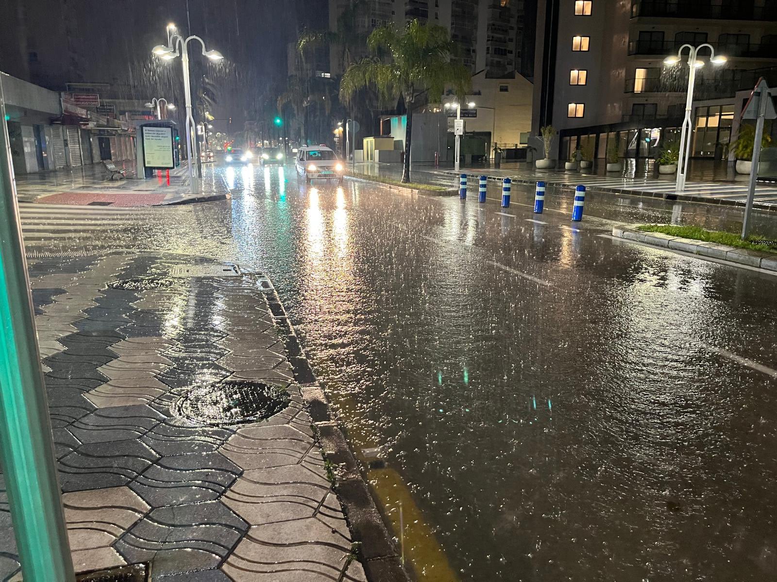 Lluvias en la Costa del Sol