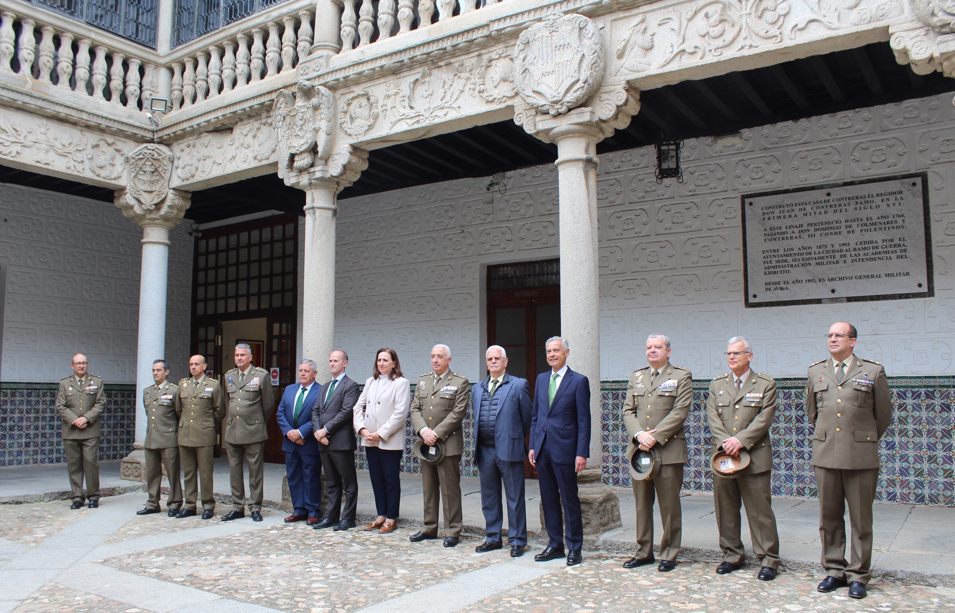 El Palacio de Polentinos ha acogido la firma del convenio entre ambas instituciones