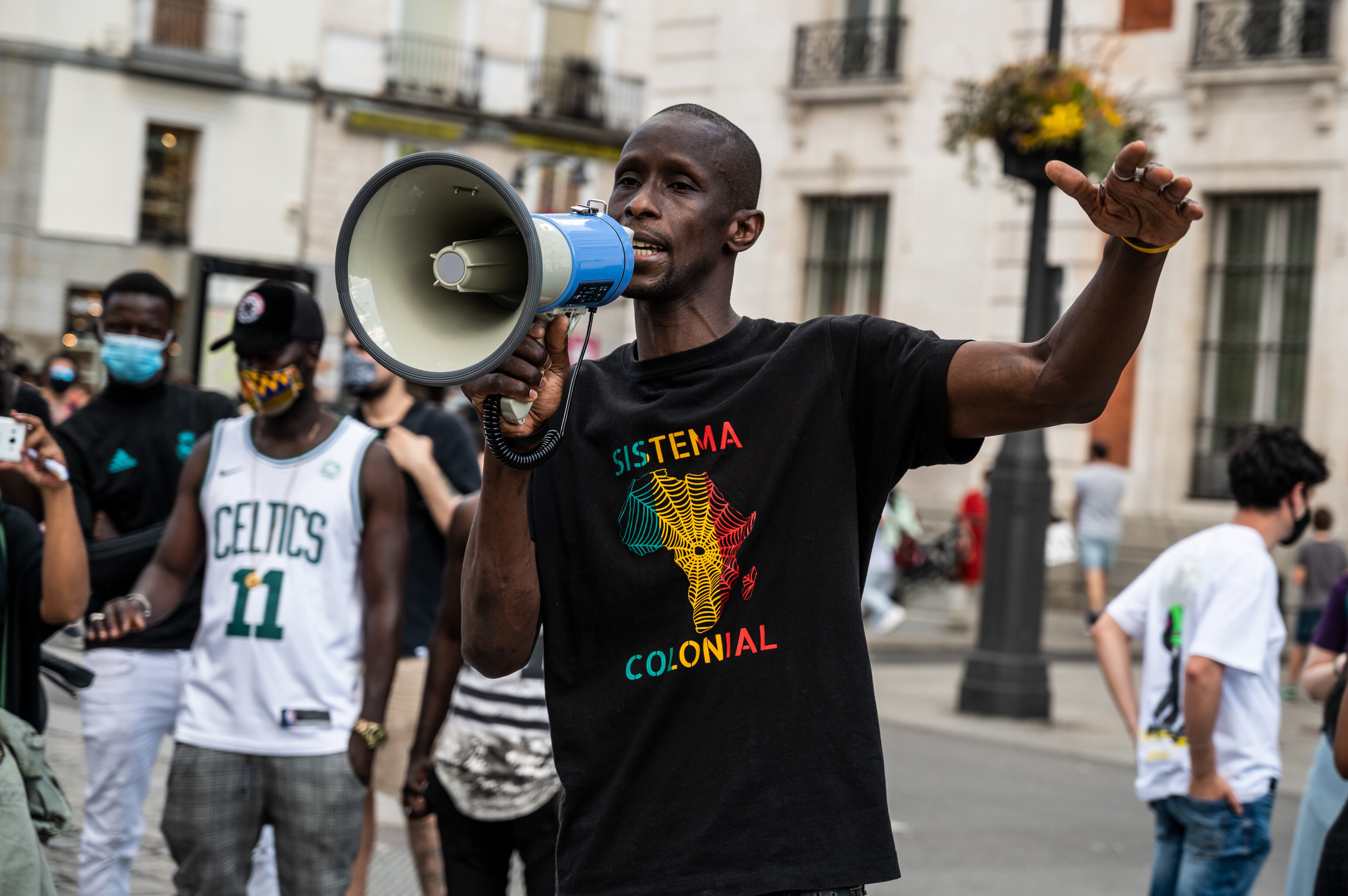 Serigne Mbaye, diputado regional de Unidas Podemos en Madrid.