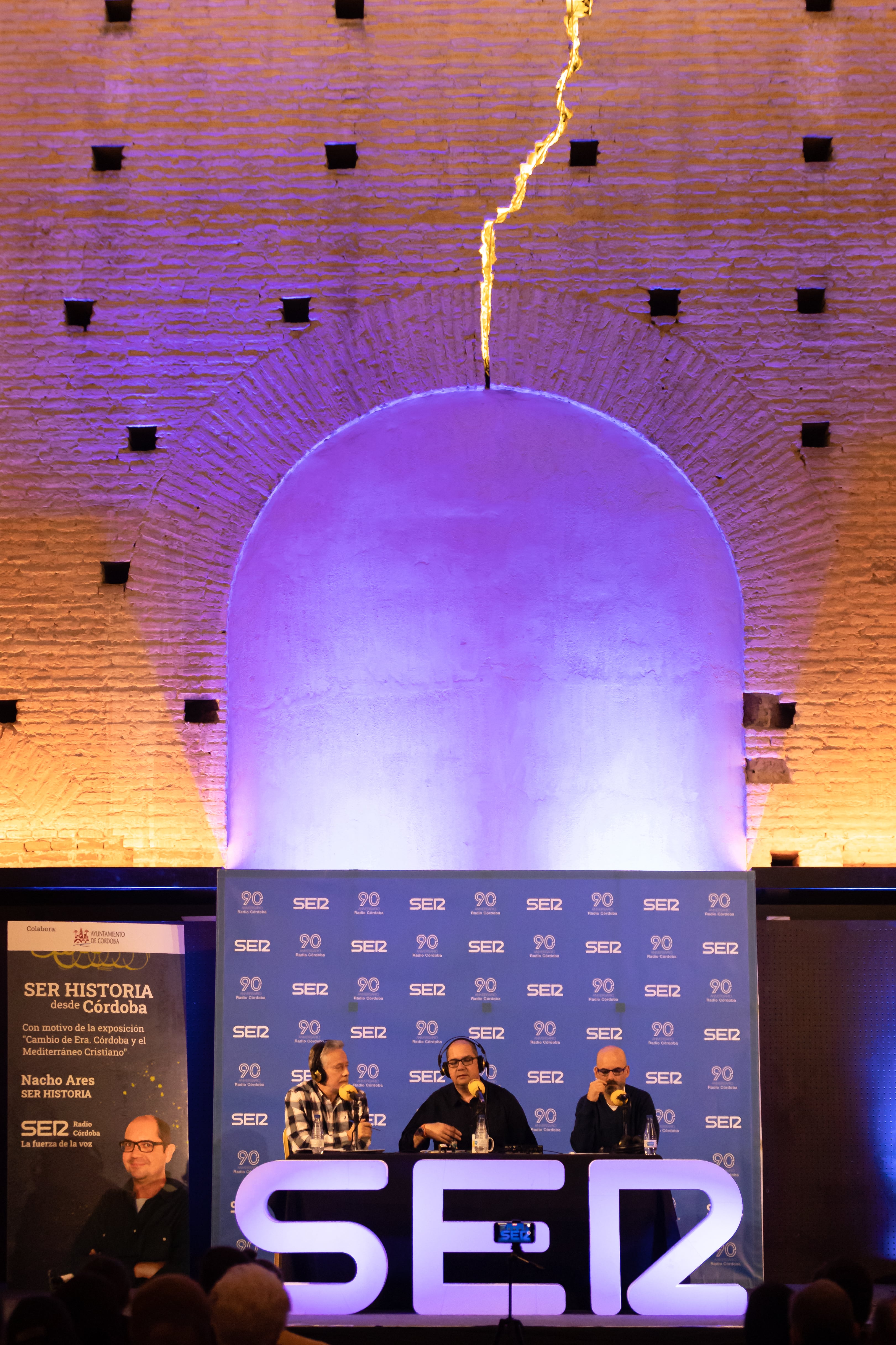 Jesús Callejo, Nacho Ares y José Carlos Ruiz.