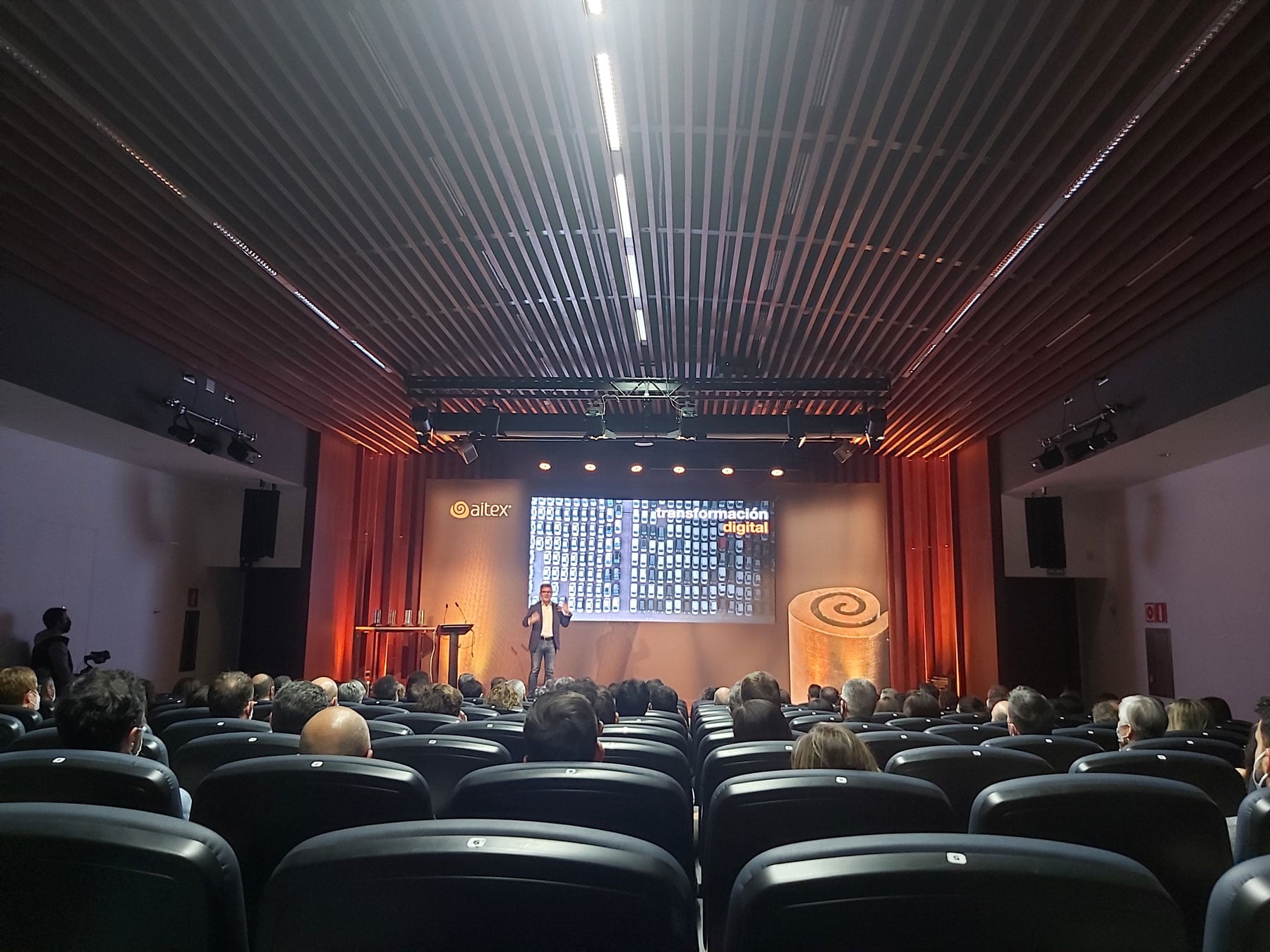 Marc Vidal durante su conferencia previa a la entrega de los premios