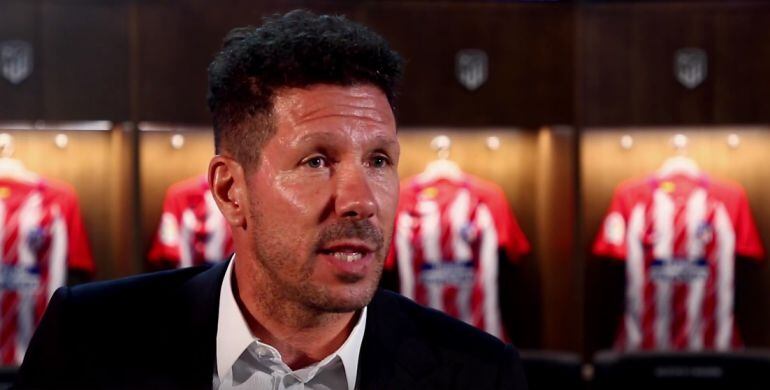 Fotograma de la entrevista a Simeone.