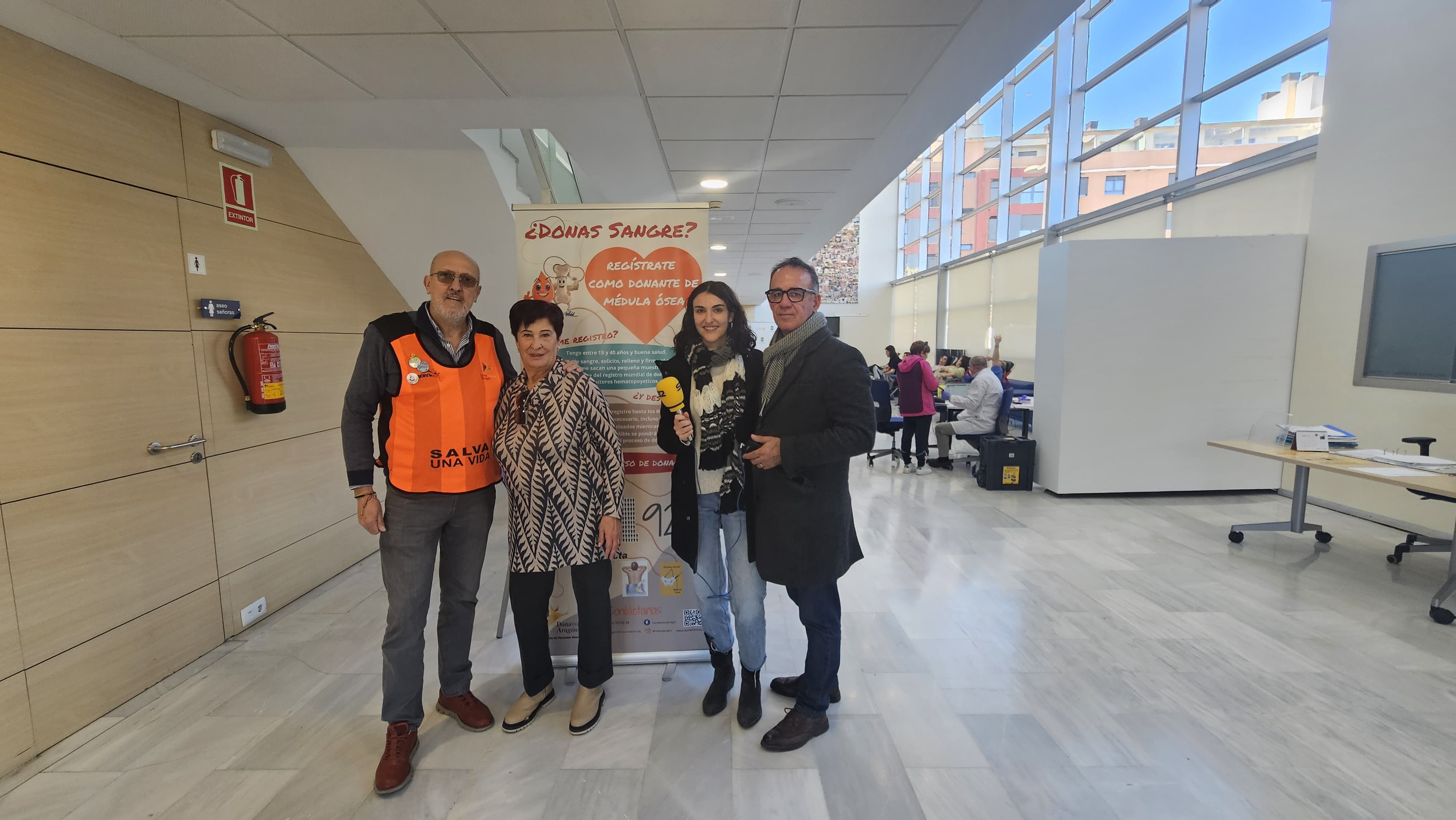 Ignacio Torrubia, Esperanza Ramón, Sara Sarrablo y Felipe Puy