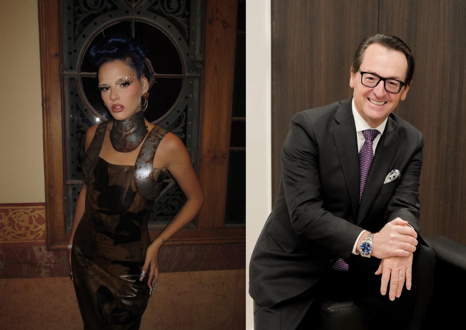 Sita Abellán y Javier Pujante