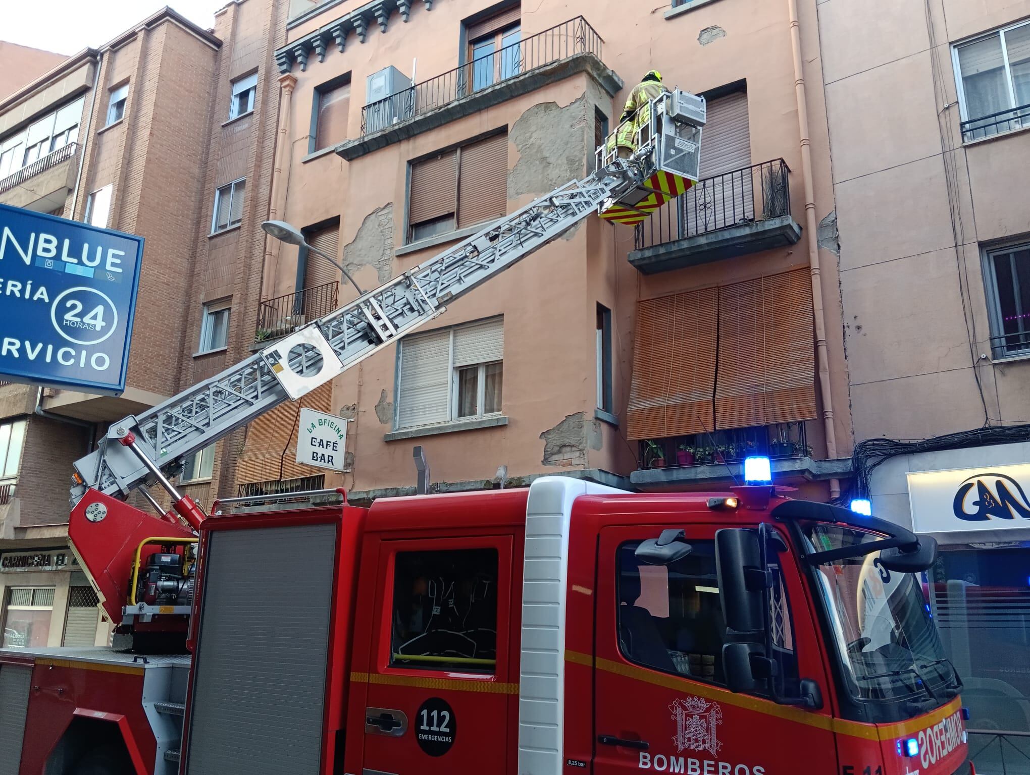 Los trabajos se prolongaron durante algo más de una hora