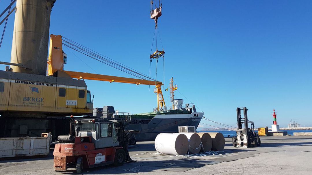 Zona logística del Puerto de Alicante