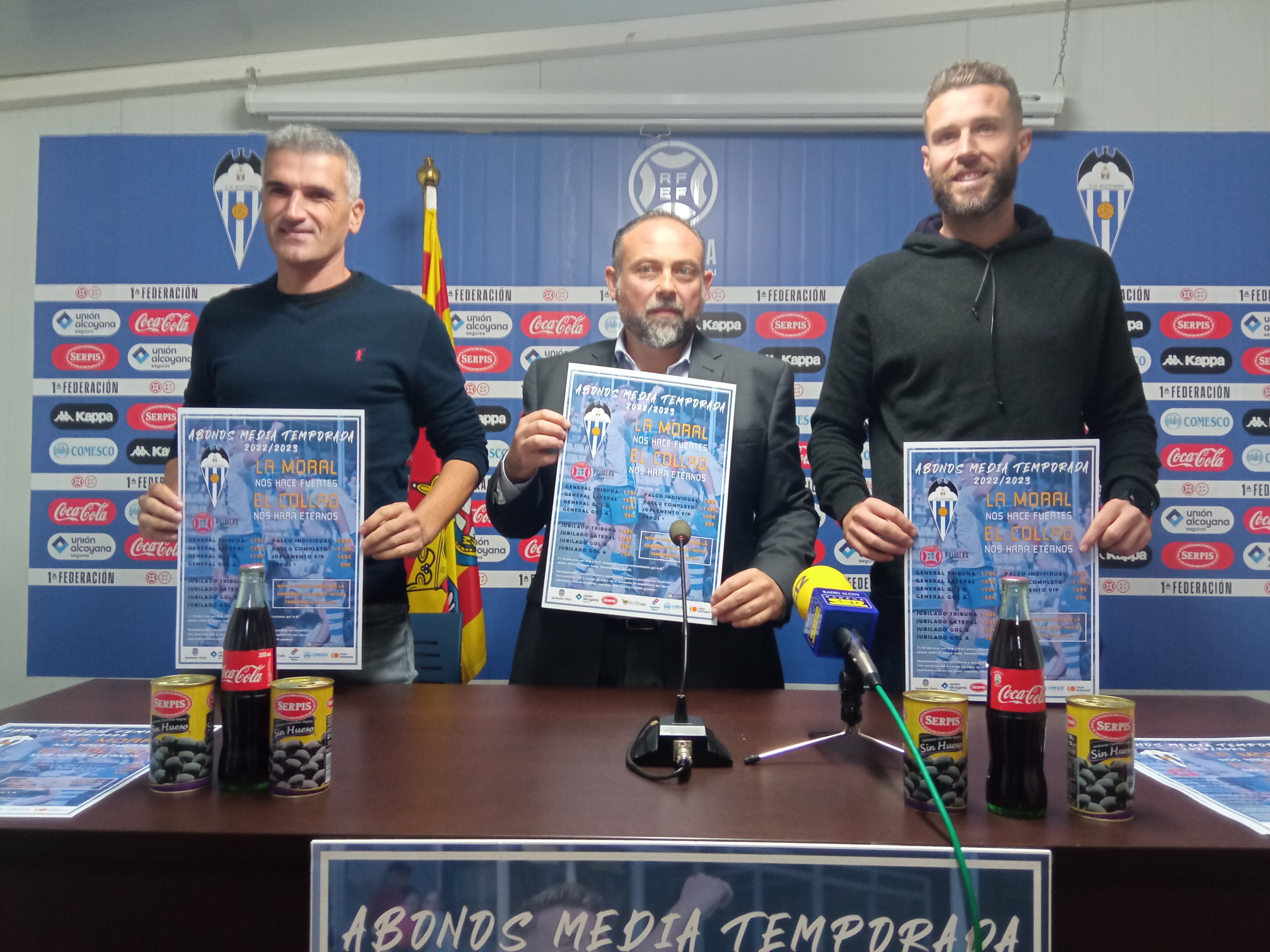 Presentación campaña media temporada del Alcoyano