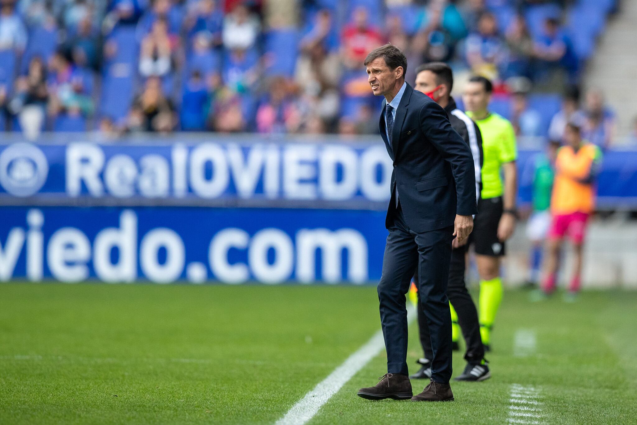 José Ángel Ziganda en el Tartiere