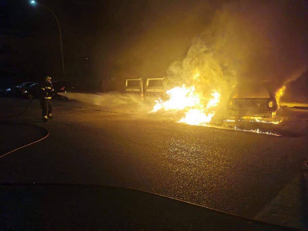 Actuaciones de los bomberos esta madrugada.