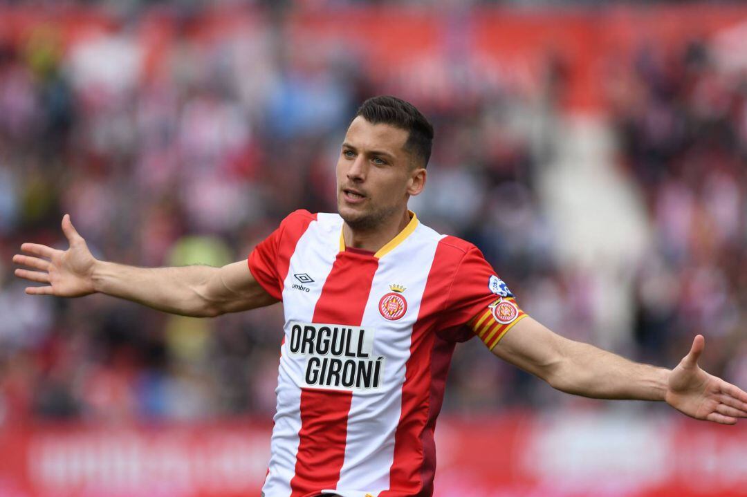 Granell, celebrant un gol.