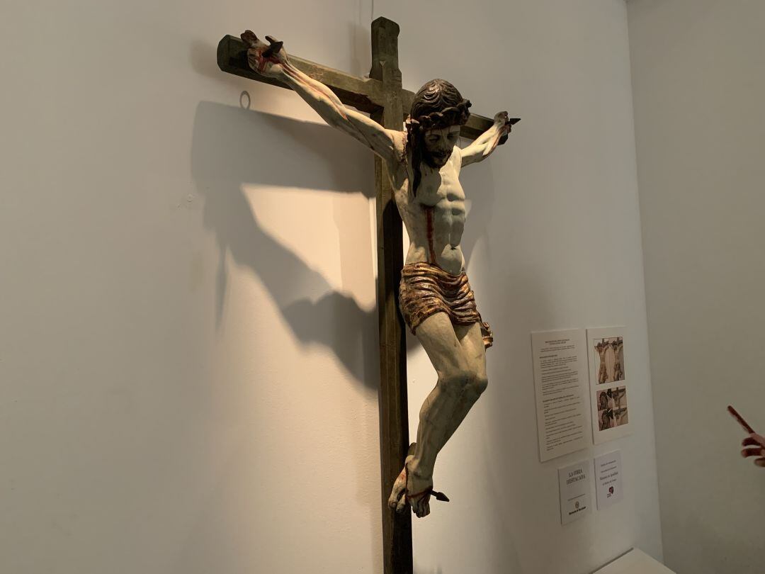 Imagen de Cristo Crucificado que se presenta como Obra Destacada del Museo de las Ferias