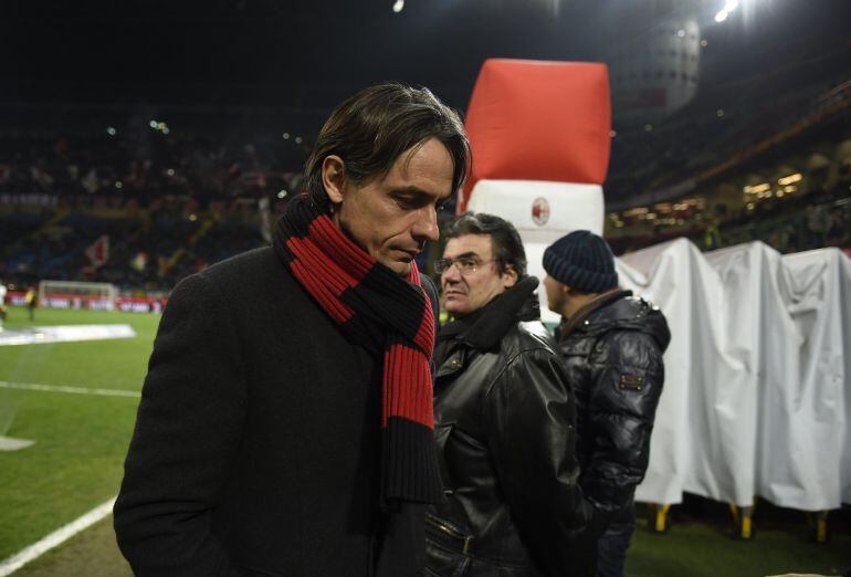 Inzaghi podria tener las horas contadas en el banquillo del equipo donde se hizo leyenda.