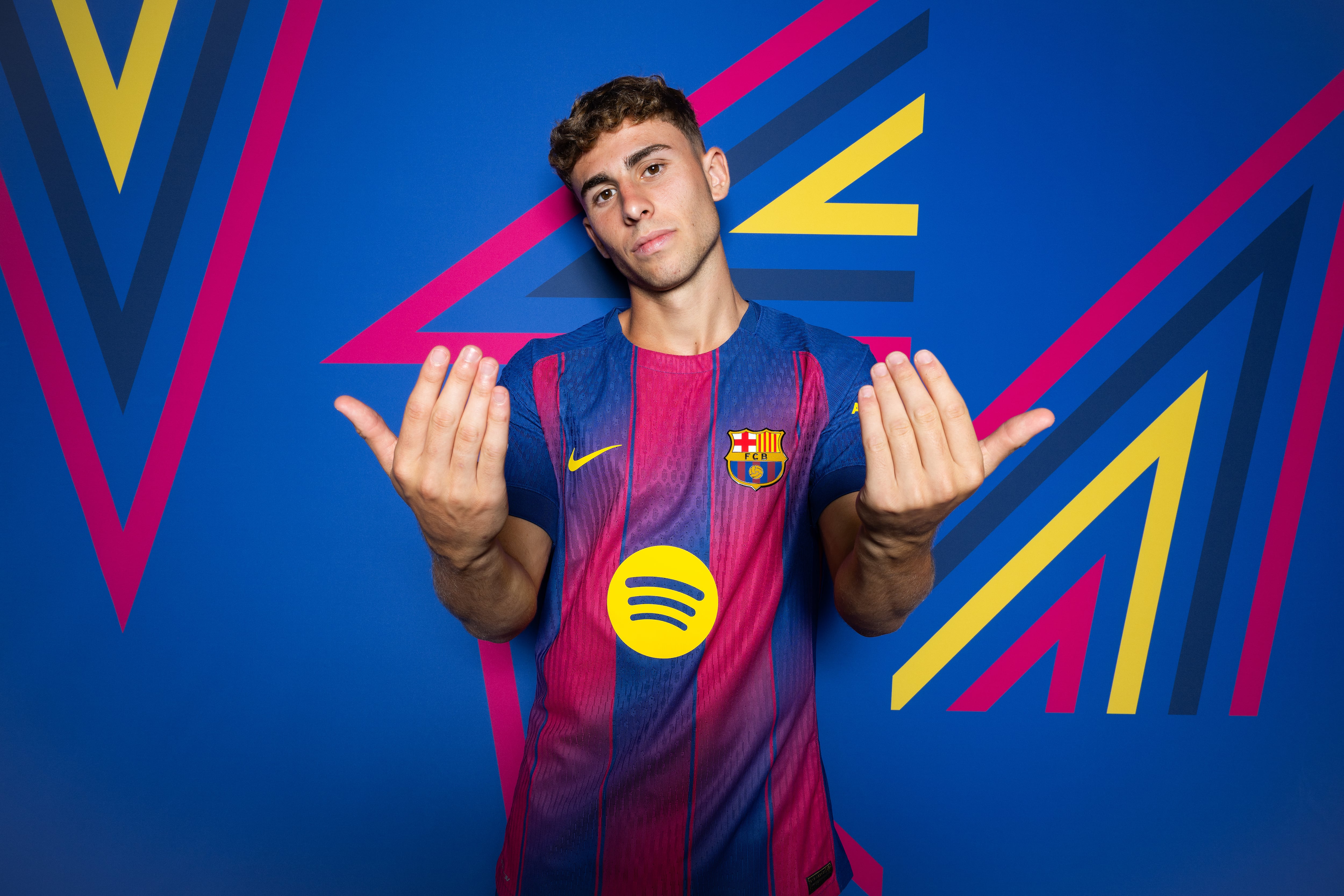 Fermín López, jugador del FC Barcelona