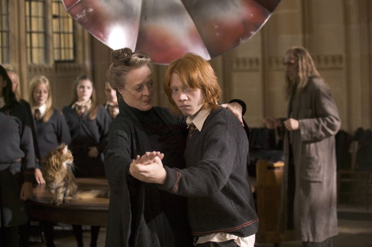 Maggie Smith y Rupert Grint compartieron set de rodaje durante las siete películas de la saga de &#039;Harry Potter&#039;