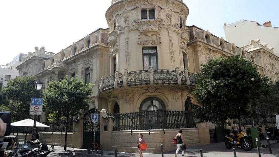 La sede de la SGAE en el centro de Madrid