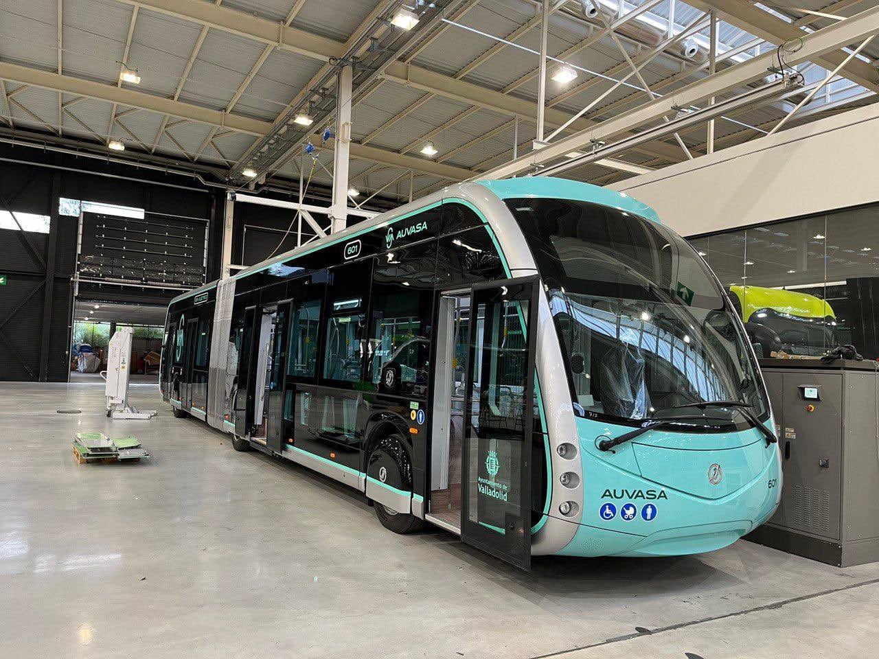 Los nuevos autobuses eléctricos, a punto de llegar a Valladolid