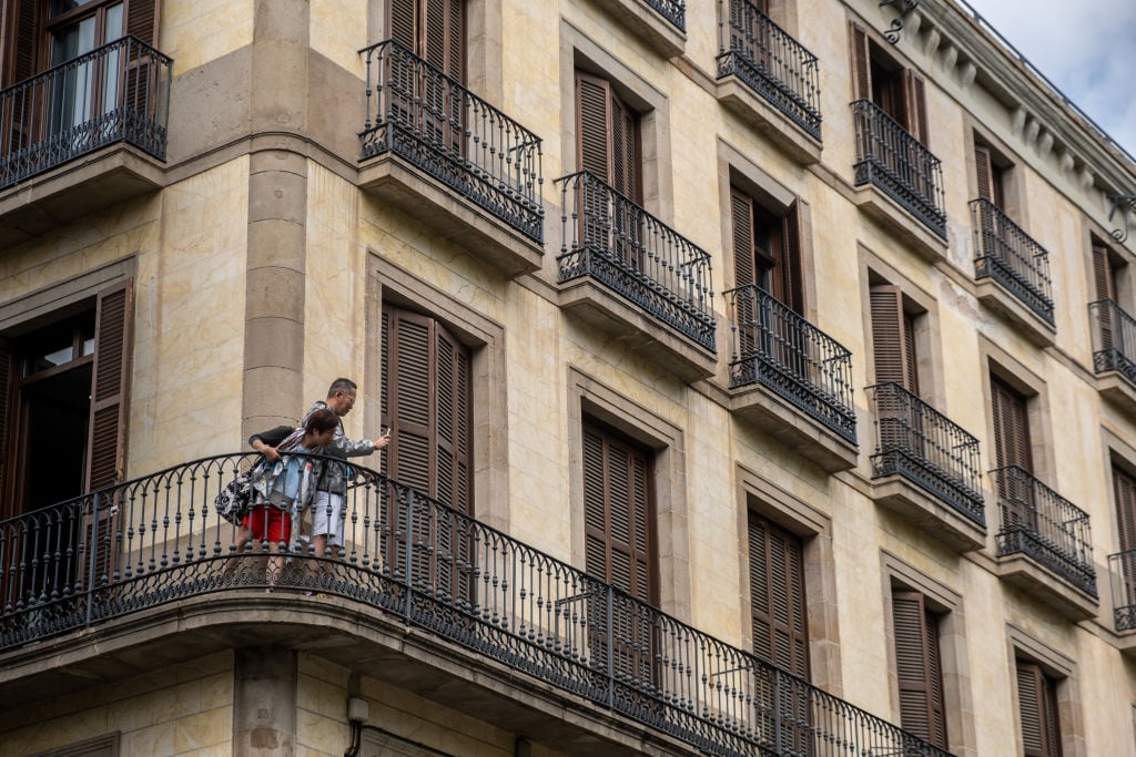 Piso turístico en Barcelona.