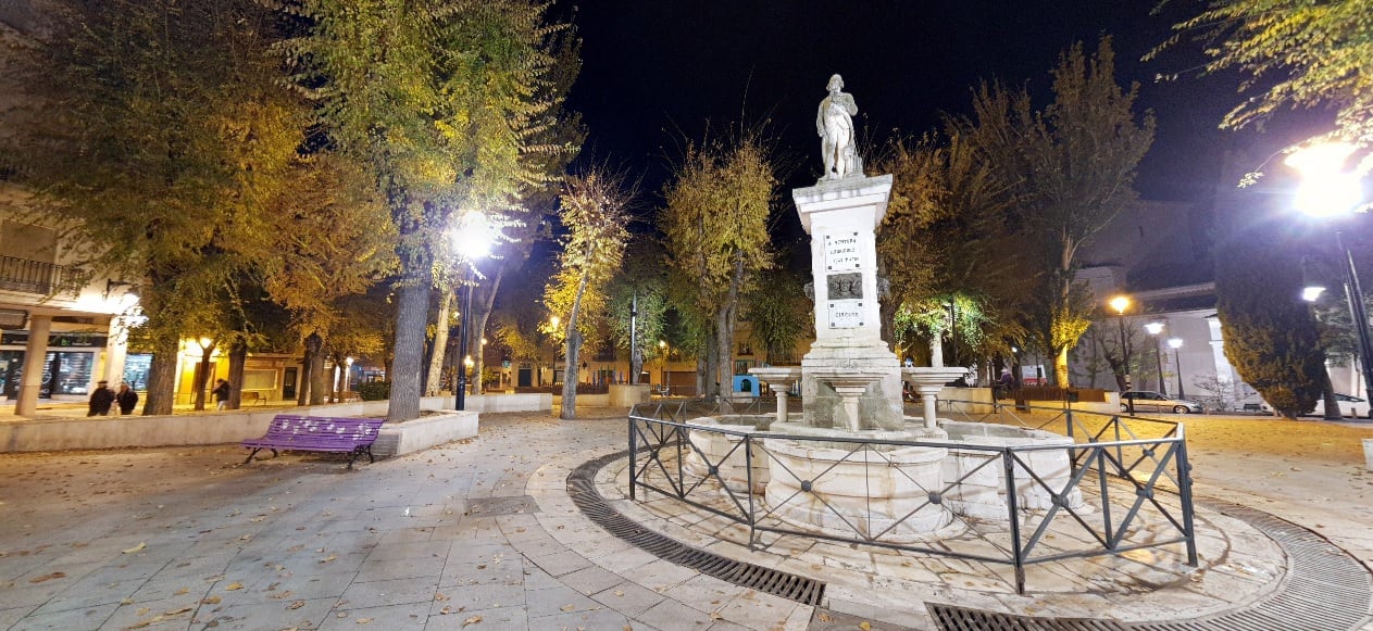 La plaza de Ventura Rodríguez en Ciempozuelos