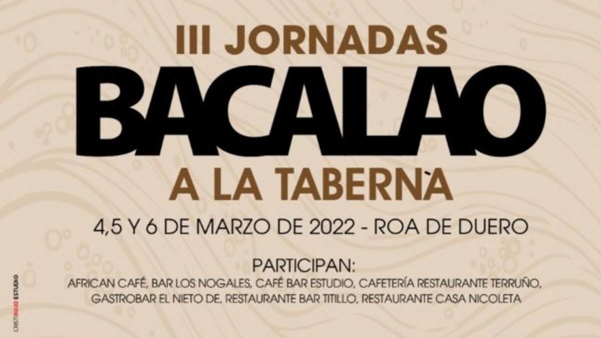 III Jornadas del Bacalao en Roa