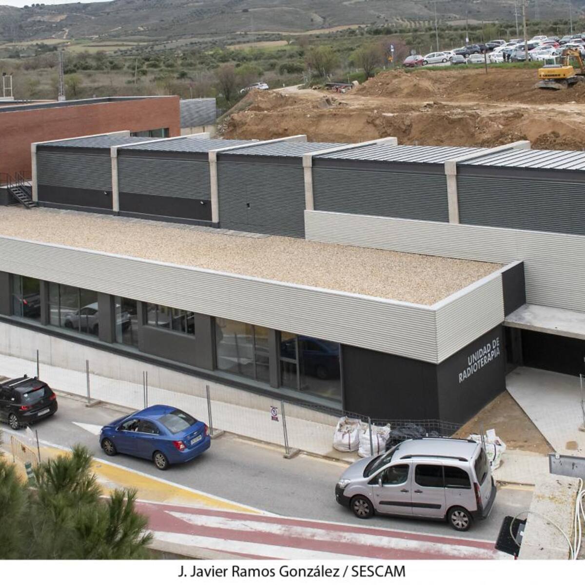 Terminado el edificio de Radioterapia del Hospital de Guadalajara