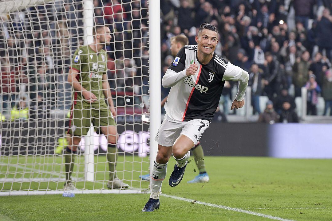 Cristiano ha firmado tres goles ante el Cagliari.