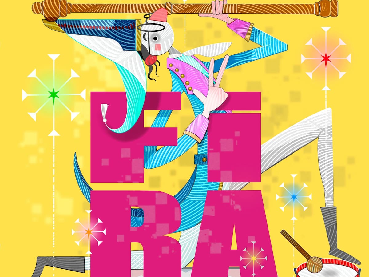 El artista José Gallego realiza el cartel de la Fira i Festes de Gandia 2023