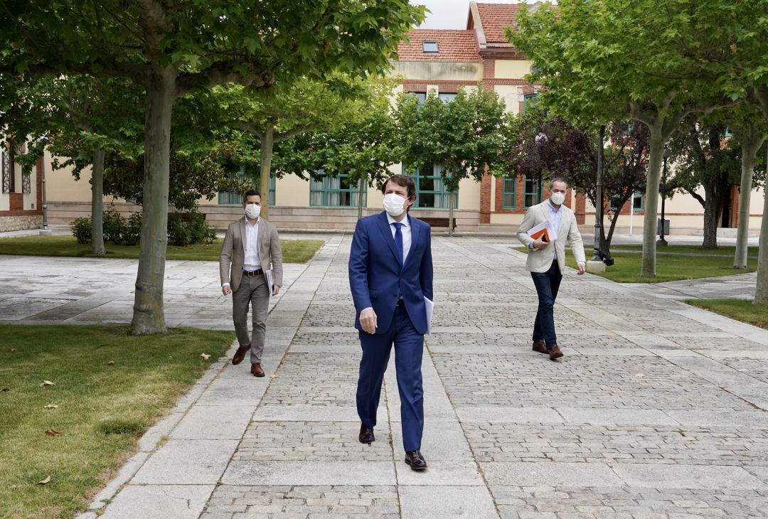 El presidente de Castilla y León Alfonso Fernández Mañueco