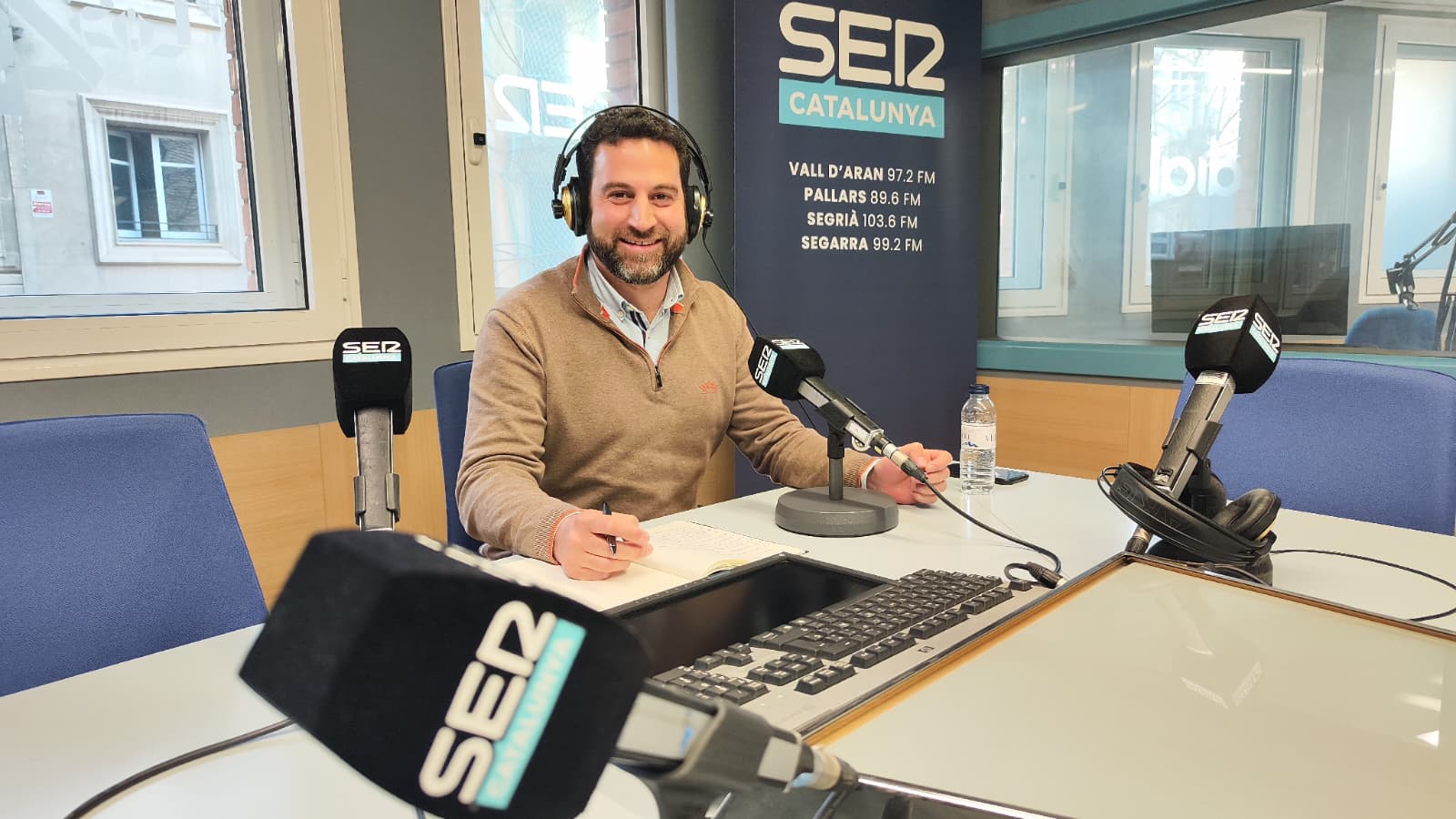 Ramon Recasens ha passat per l'Empresaris de l'Aquí Lleida per parlar de Miró Centre Auditiu.