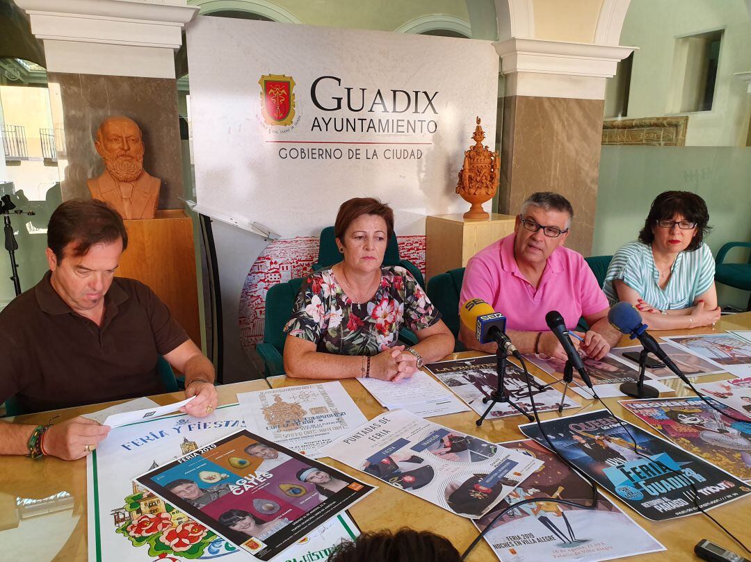 Momento de la presentación de la feria de Guadix 2019