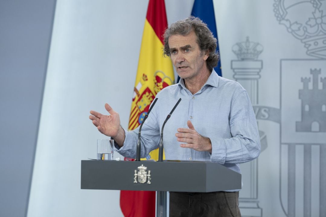 El director del Centro de Coordinación de Alertas y Emergencias Sanitarias, Fernando Simón