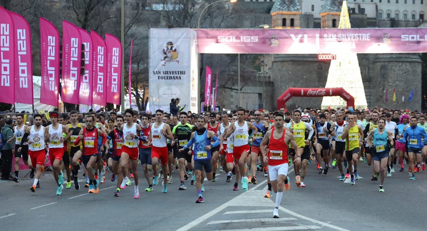 Camiseta de la San Silvestre Toledana
