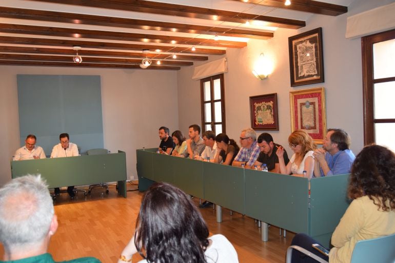 Imágen de archivo del pleno de Benissa. 