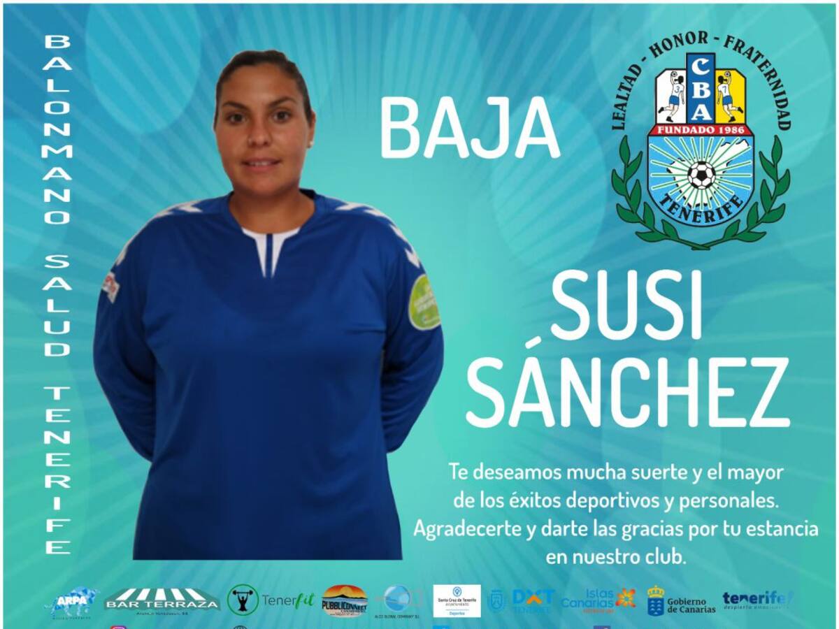 Susi Sánchez no seguirá en el Balonmano Salud