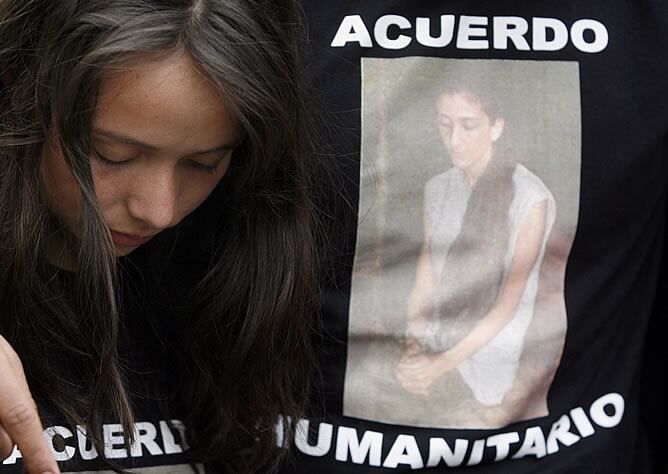 Las FARC anuncian la liberación de la compañera de candidatura de Betancourt