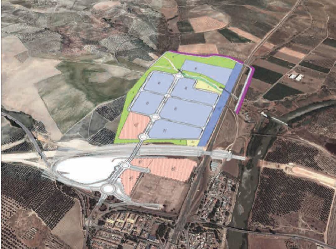 Demarcación área logística de Linares.