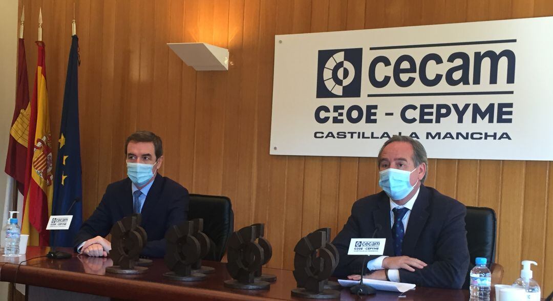 Félix Peinado y Ángel Nicolás, responsables de CECAM