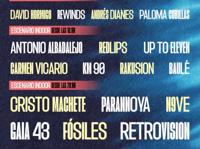Cartel del evento