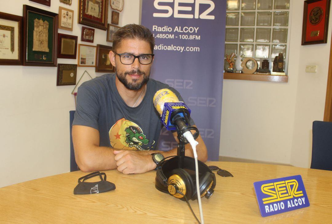 Sergio Cortés, presidente de la Unión Ciclista Alcoy