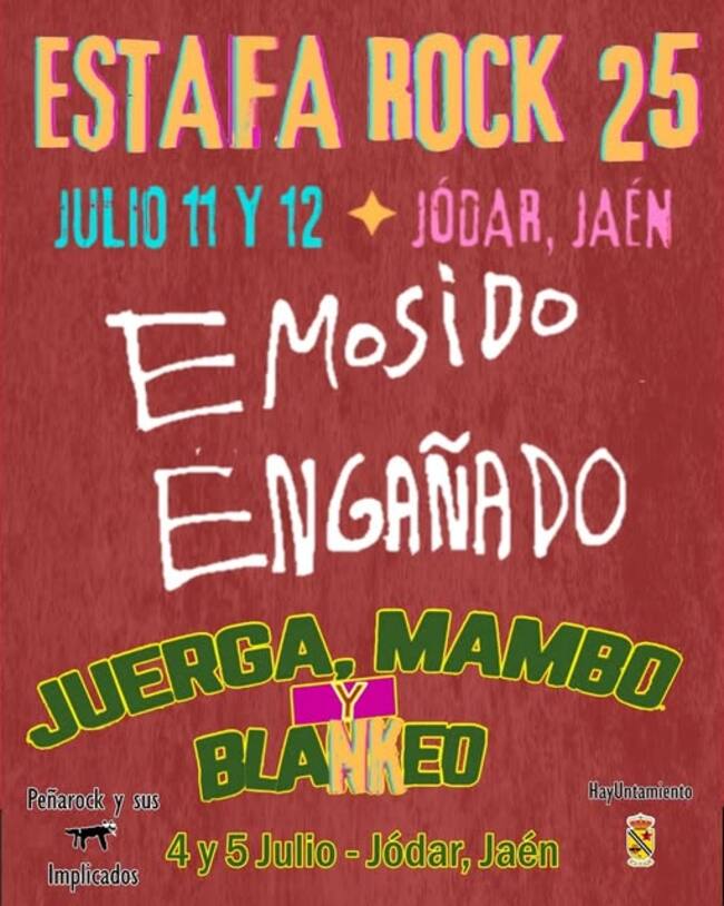 Uno de los carteles, alternativos, publicados, por los afectados por el impago del Ayuntamiento de Jódar