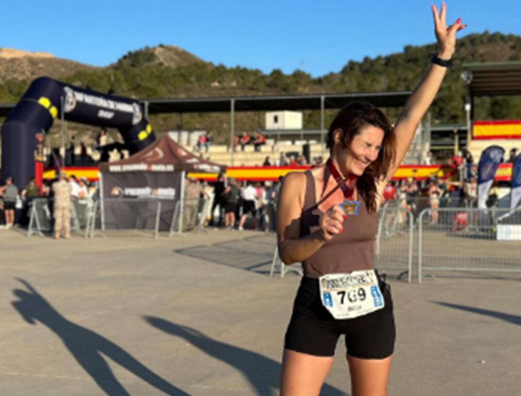Ángela Cánovas, la corredora murciana que ha denunciado el acoso sufrido mientras hacía deporte