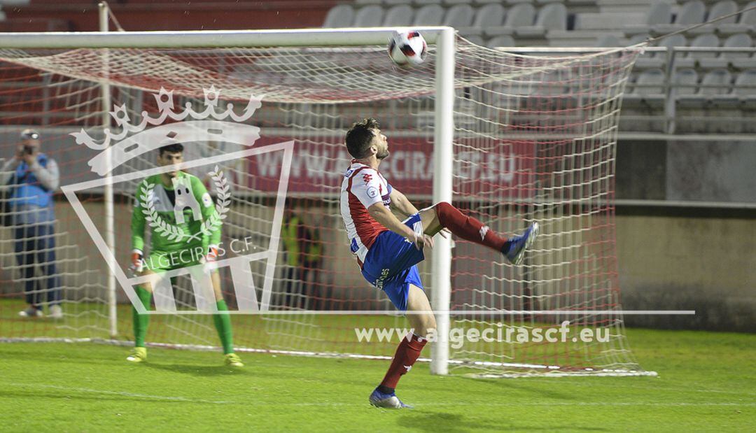 Iván durante un partido.