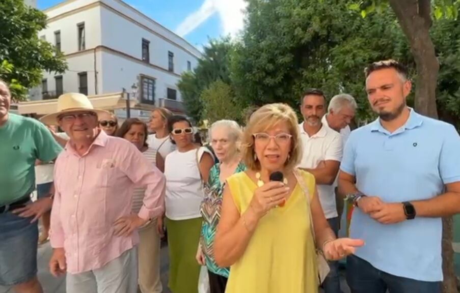 Carmen Collado junto a José Antonio Díaz y Jesús Alba