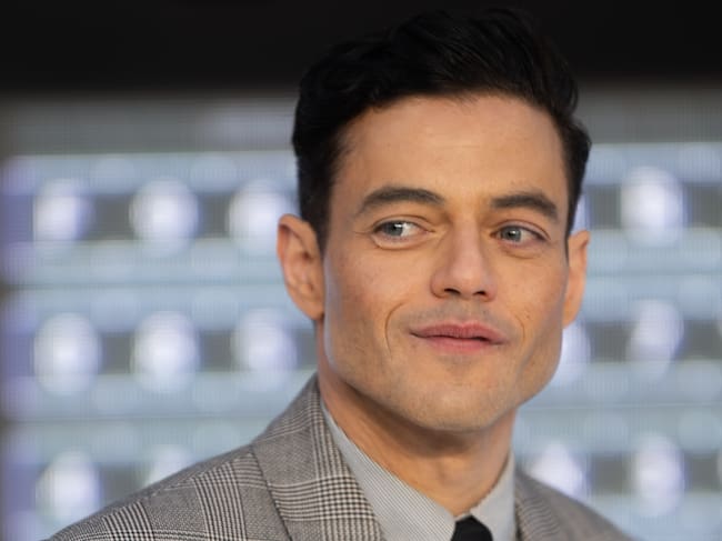 Rami Malek, durante la presentación en Londres de 'Amateur' (Photo by Samir Hussein/WireImage)