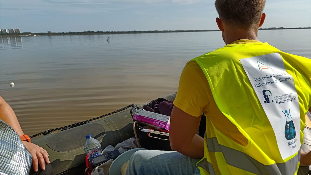 César Bordehore, profesor de Ecología de la UA y director del equipo que rastrea la Albufera de València con tecnología de escaneo submarino de alta resolución, en la búsqueda de víctimas de la DANA, en Hoy por Hoy Alicante