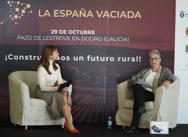 Carmen Fernández, con Macarena Berlín