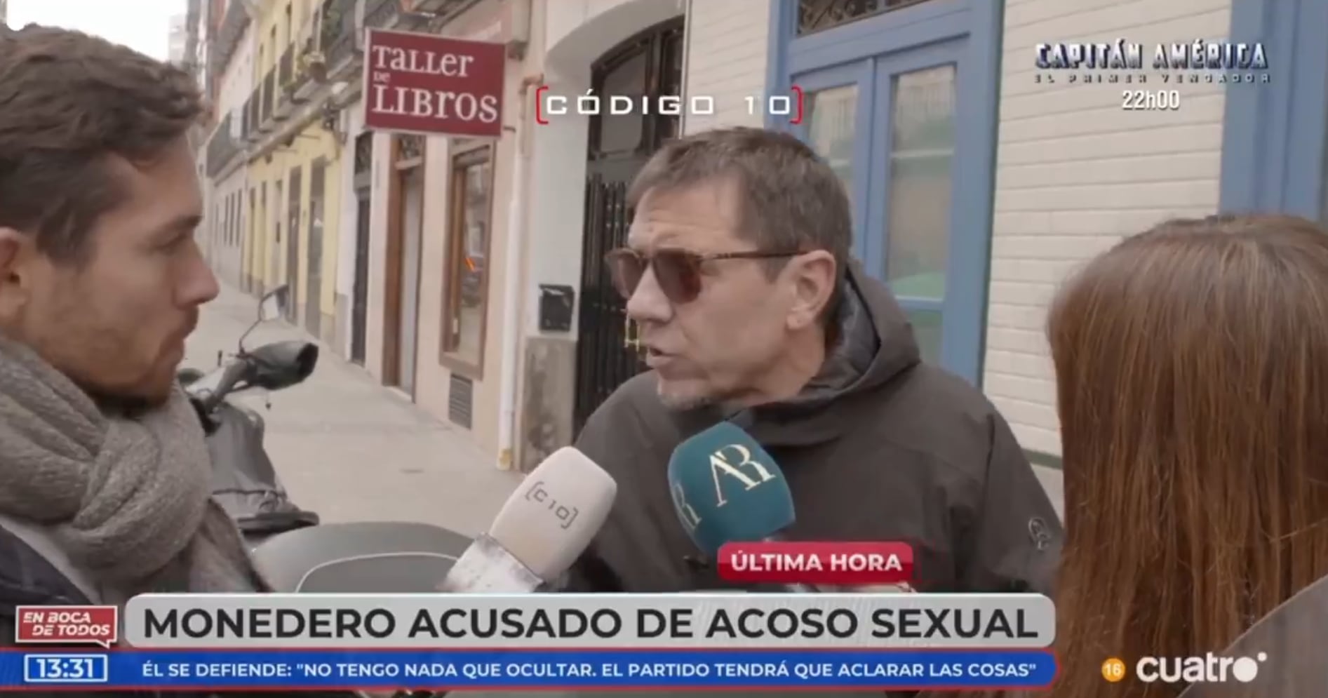 Juan Carlos Monedero niega las acusaciones de acoso sexual